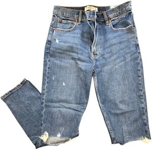 ☆Abercrombie & Fitch Blue Distressed Jeans☆